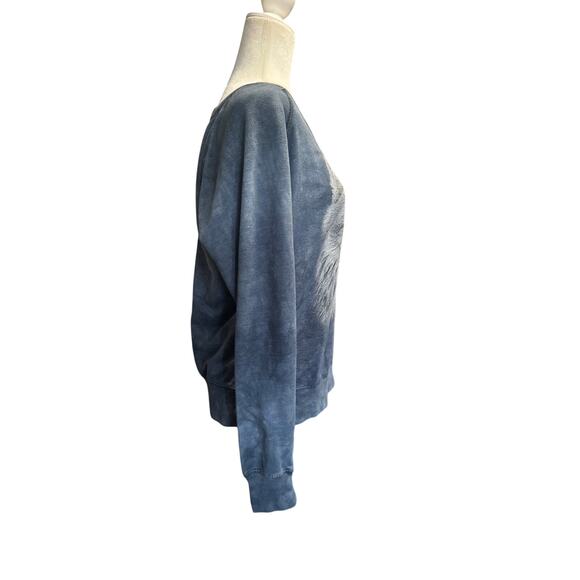 The Mountain Wolf Graphic Sweatshirt – Blue Gray – Size L - Picture 3 of 4